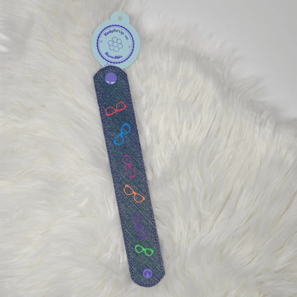 Jeans Armband Neon-Brillen - 20,5cm - No 4